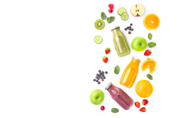 Fresh and natural healthy juices