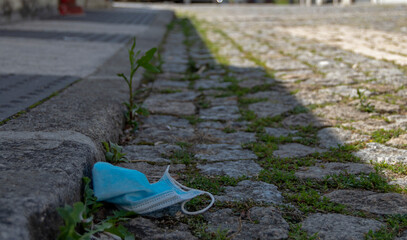 Máscara Facial para proteção individual, Coronavírus, covid-19.