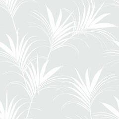 Cotton fabric Summer tropical palm tree leaves seamless pattern. tenderness design for cards, web, backgrounds and natural product.