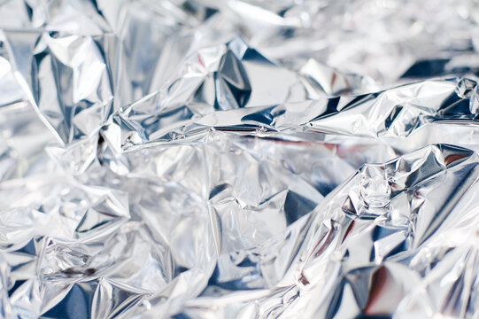 Silver foil texture