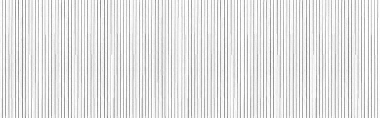Obraz premium Panorama of Modern white stone wall with stripes texture and seamless background