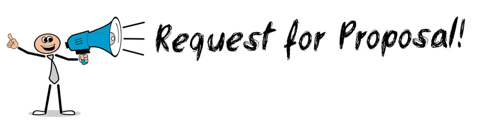 Fototapeta premium Request For Proposal! 