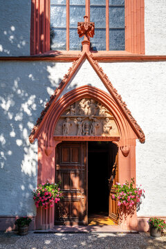 Panorama, Kloster Marienthal, Geisenheim, Deutschland 