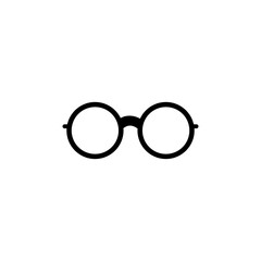 eyeglasses icon vector symbol isolated illustration