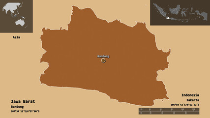 Jawa Barat, province of Indonesia,. Previews. Pattern