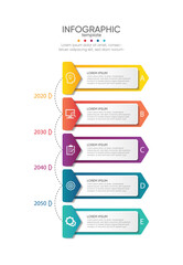 Presentation business abstract background infographic template