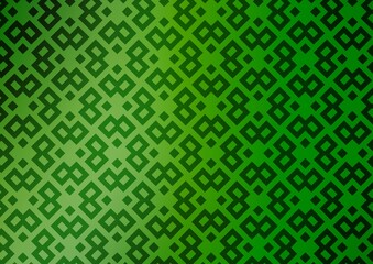 Light Green vector template with crystals, rectangles. Illustration with set of colorful rectangles. The template can be used as a background.