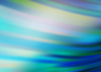 Light BLUE vector blurred and colored template. Colorful abstract illustration with gradient. Brand new design for your business.
