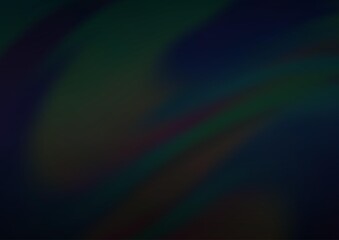 Dark Black vector abstract blurred background. Glitter abstract illustration with an elegant design. The template can be used for your brand book.