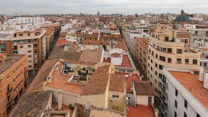 Fototapeta premium Cityscape of historical Valencia