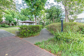 市川市にある団地　千葉県　日本