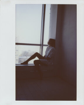 asian woman at home