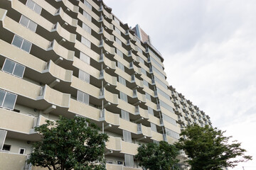市川市にある団地　千葉県　日本