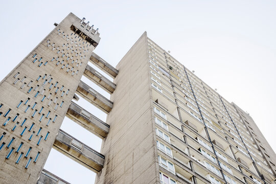 Brutalist architecture, London, UK