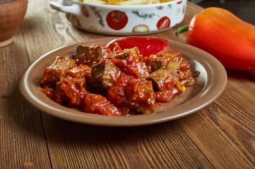 Bulgarian Drusan kebab