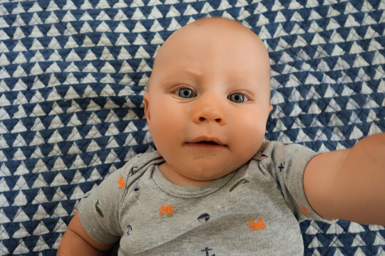 Cute Baby Selfie