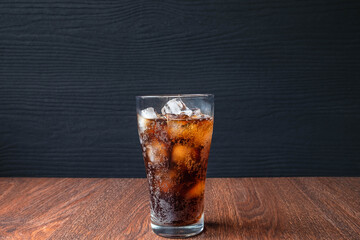 Cola drinks and black soft drinks