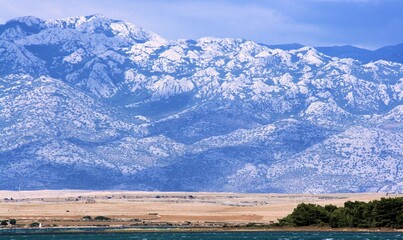 view on the way to the island Vir, Croatia