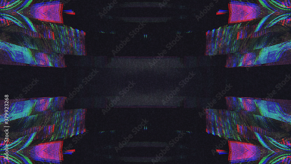 Canvas Prints abstract futuristic digital interface background