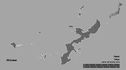 Okinawa, prefecture of Japan, zoomed. Bilevel © Yarr65