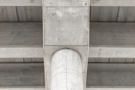 Concrete bridge structure