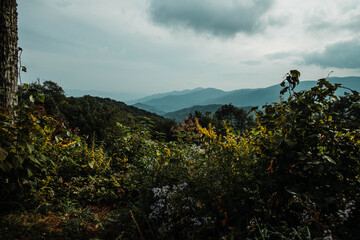 landscape with clouds