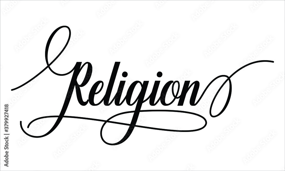 Poster religion script cursive calligraphy typography black text lettering script cursive and phrases isola