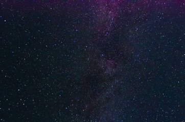 Amazing view on night sky