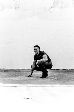B Boy Stance