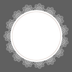 シンプルな白いレースの背景