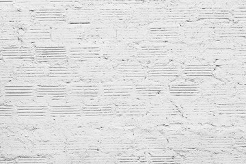 white brick wall texture background.
