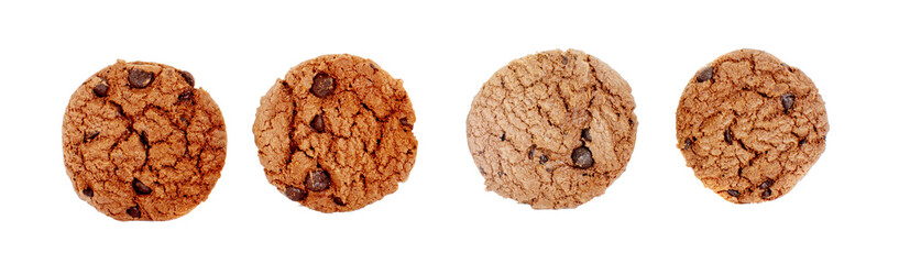 cookies isolated on white background