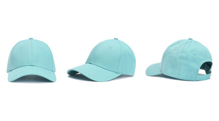 sea blue baseball caps