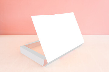 Pizza box with white space for mockup