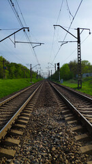 railway in the countryside