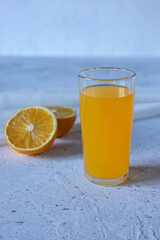 glass of orange juice