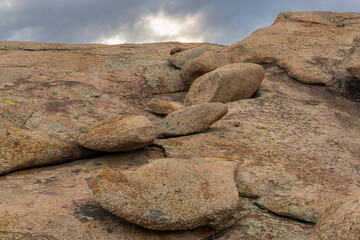 Bektau Ata Sculptures Stones Kazakhstan