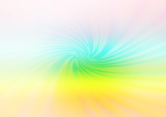 Obraz premium Light Multicolor, Rainbow vector blurred shine abstract template. Glitter abstract illustration with an elegant design. The blurred design can be used for your web site.