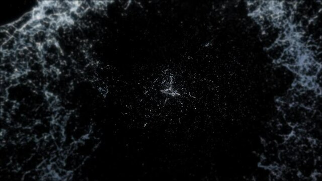 Water Explosion on Transparent Background