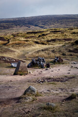 Crash site of the B-29 Superfortress.