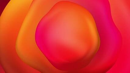 Abstract red background with bubbles