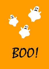 halloween ghost cartoon