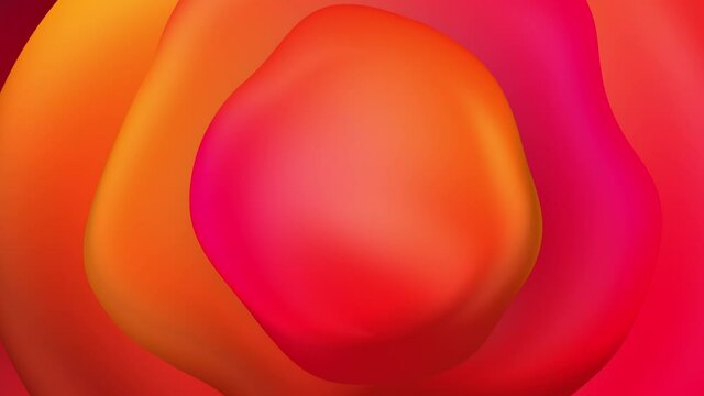 Abstract red background with bubbles