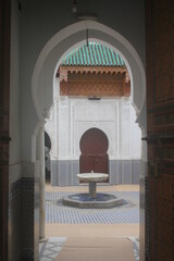 Mausolée historique de Moulay Idriss II à Meknès, Maroc