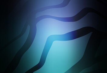 Dark Blue, Green vector abstract bright pattern.