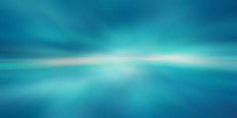 Blue empty room studio gradient used for background and display your product