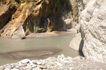 View of the rock in the mountain