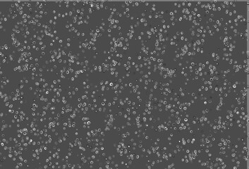 Light Silver, Gray vector background with bubbles.