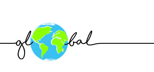 SOS CO2 Save the world. Stop global warning. No more plastic. planet, ocean pollution. Funny flat vector sign. Eco concept, plasic bag, bottle or packing. Drought, melting earth climate change concept