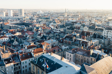 Metz cityscape, France.